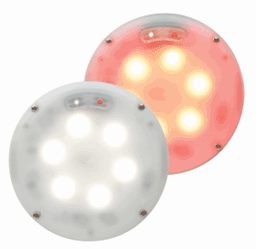 Zeige Details für Whelen Interior Light, 6" Round Bild von Whelen Interior Light, 6" Round